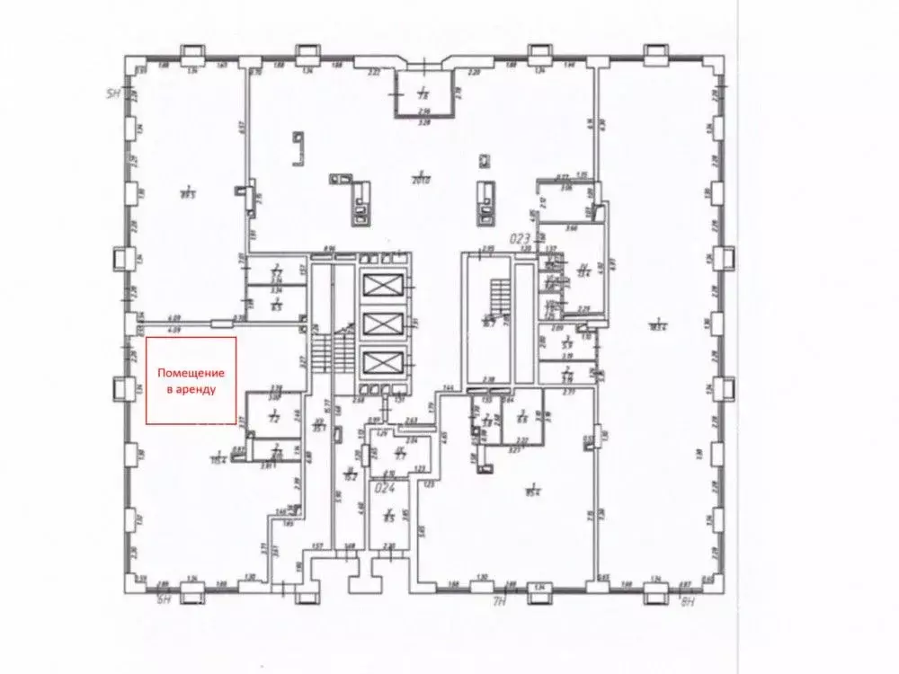 Помещение свободного назначения в Москва просп. Андропова, 9/1к2 (125 ... - Фото 1