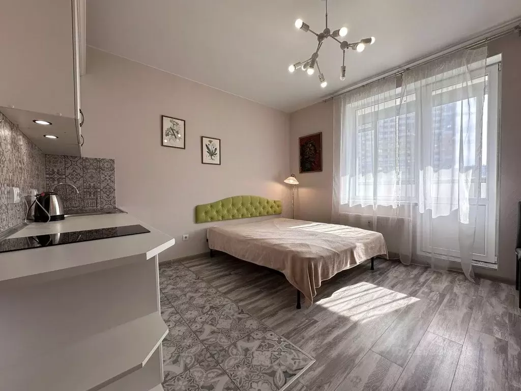 Студия Санкт-Петербург ул. Плесецкая, 10 (24.0 м) - Фото 0