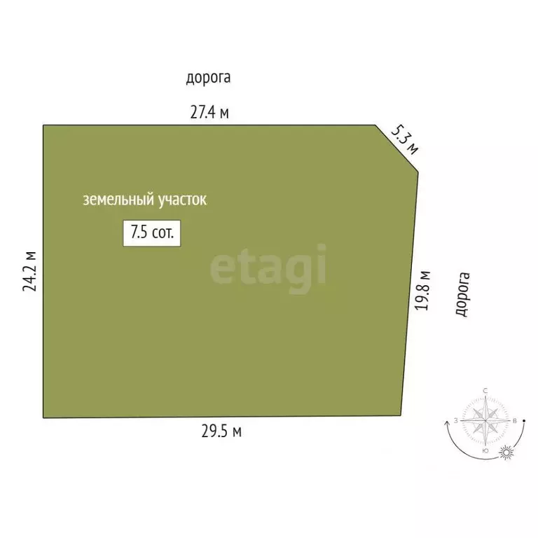 Участок в Тюменская область, Тюменский муниципальный округ, с. Успенка ... - Фото 2