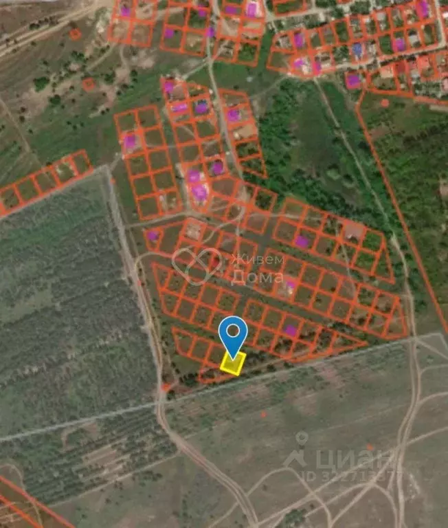 Участок в Волгоградская область, Волгоград ул. Артезианская (7.58 ... - Фото 2