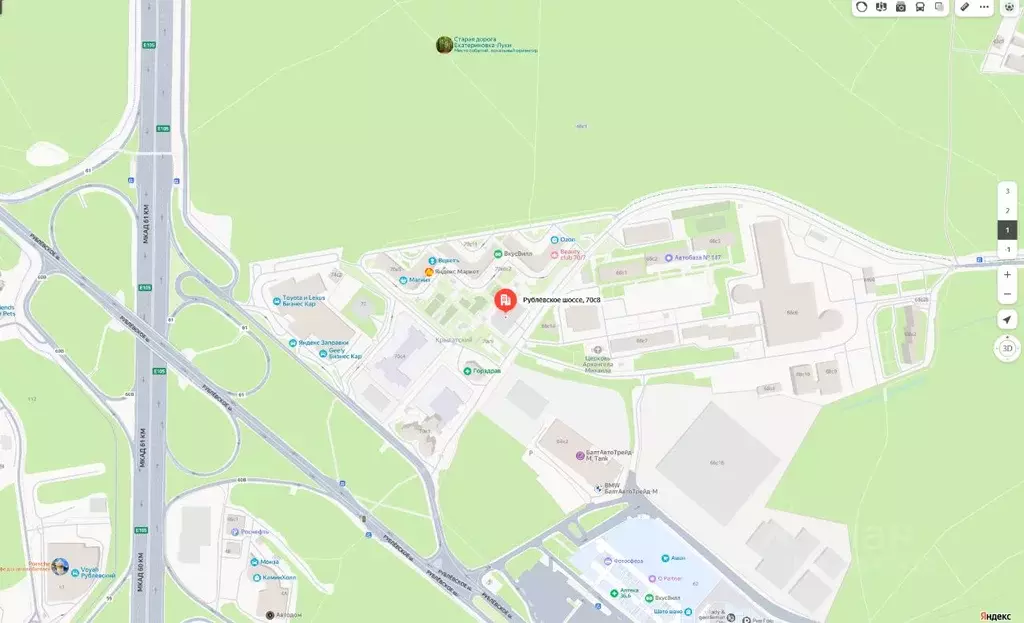 Гараж в Москва Рублевское ш., 70с8 (15 м) - Фото 0