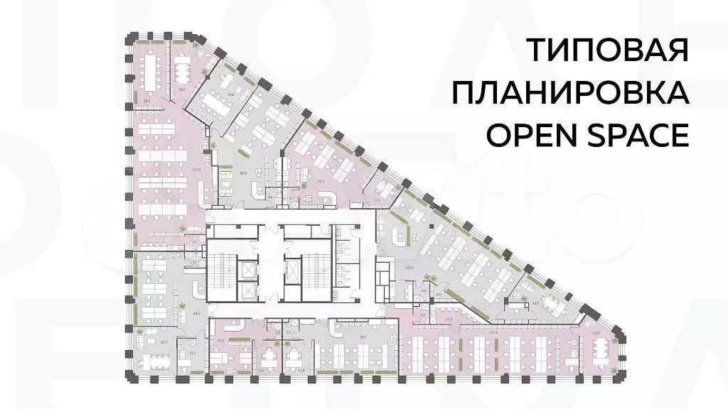 Продам офисное помещение, 1080 м - Фото 1