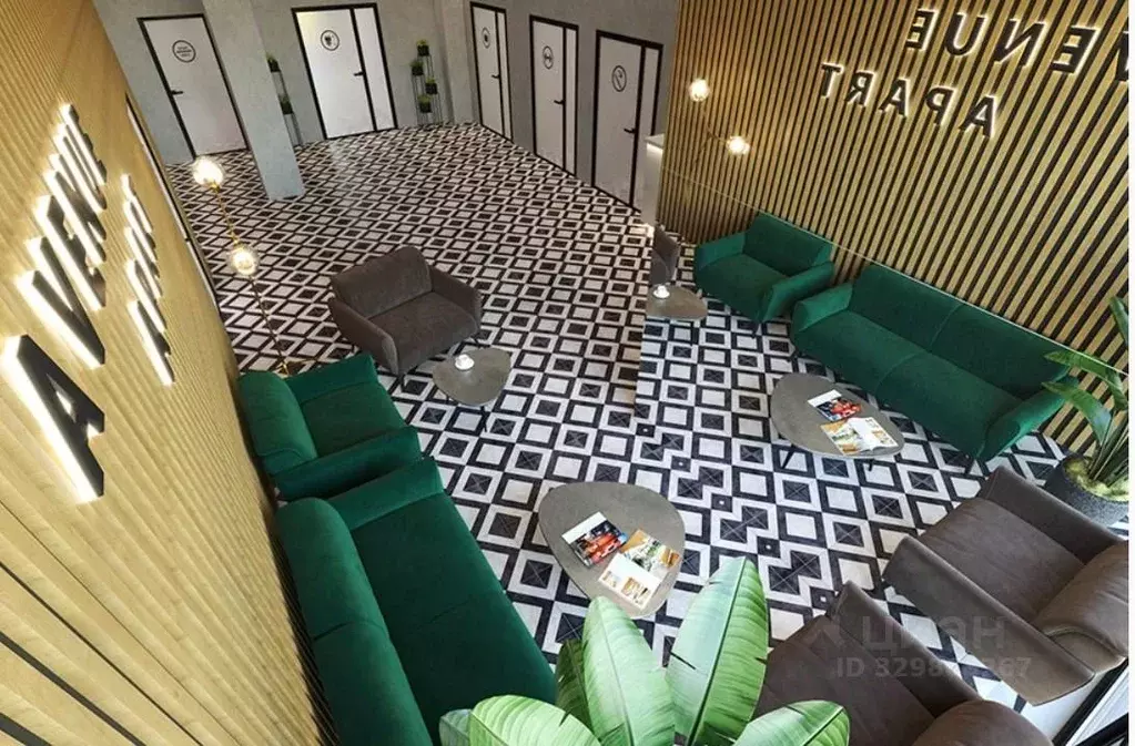 Студия Санкт-Петербург ул. Крыленко, 36к2 (26.5 м) - Фото 2