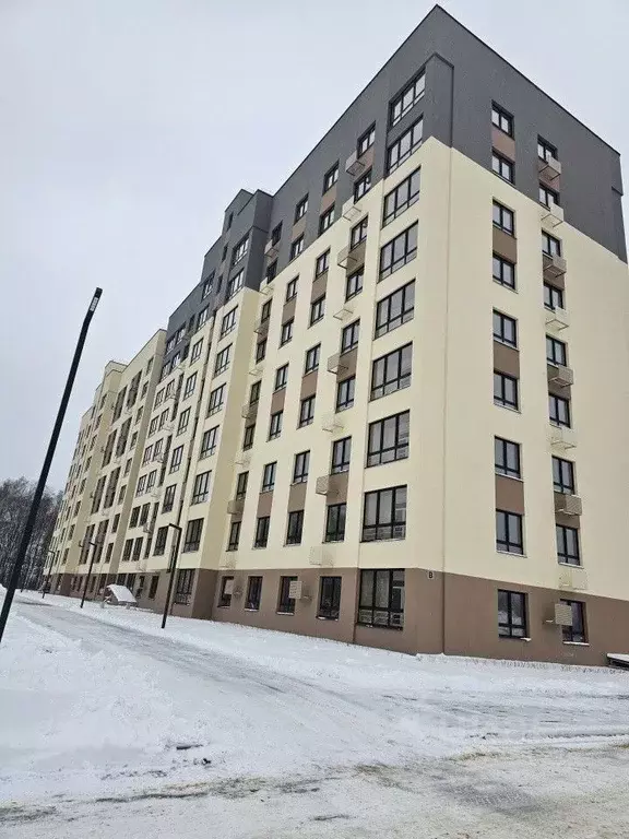 1-к кв. Калужская область, Боровский муниципальный округ, д. Кабицыно ... - Фото 1