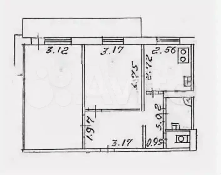 2-к. квартира, 50 м, 9/9 эт. - Фото 0