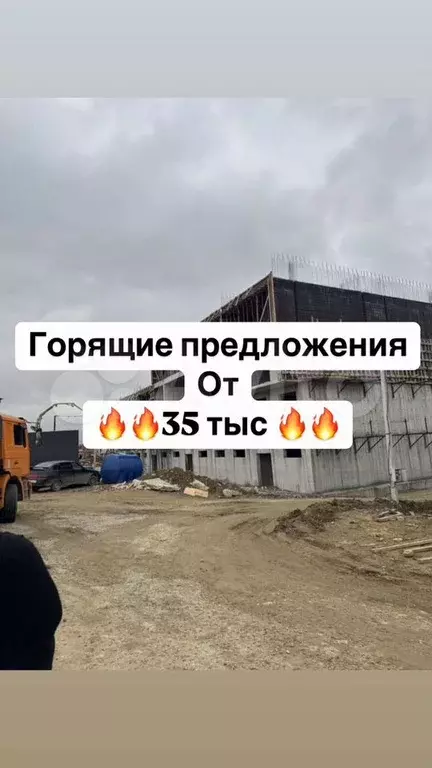 Своб. планировка, 22 м, 3/13 эт. - Фото 1