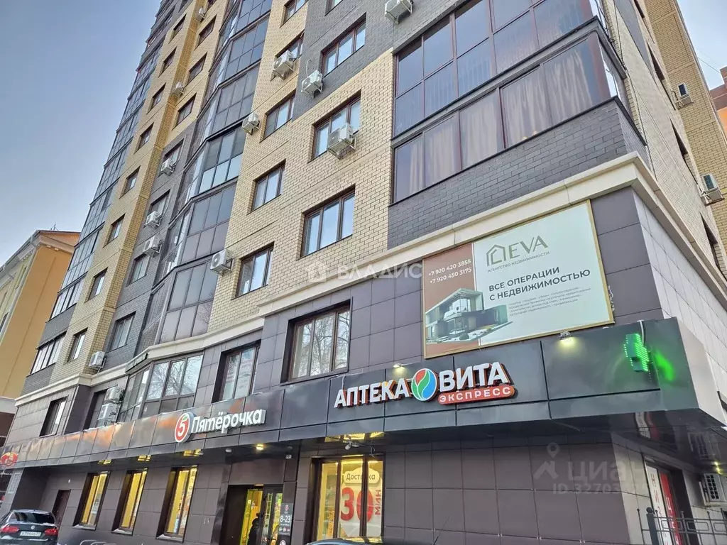 1-к кв. Воронежская область, Воронеж Московский просп., 13/2 (39.4 м) - Фото 0