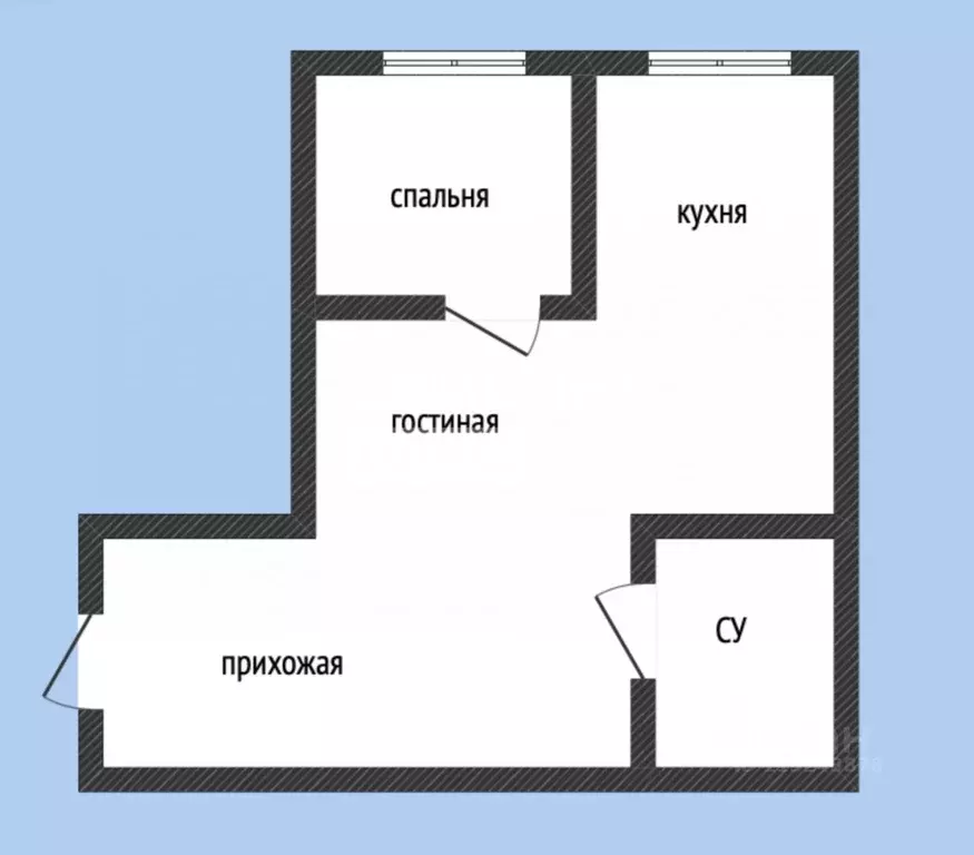 1-к кв. Дагестан, Махачкала ул. Лизы Чайкиной, 52К (55.0 м) - Фото 2