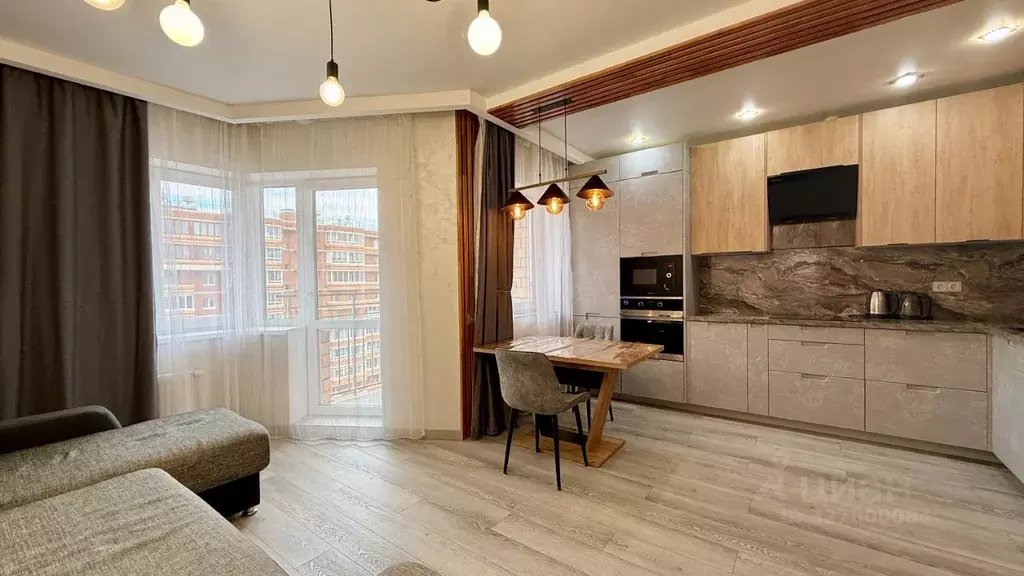 2-к кв. Иркутская область, Иркутск ул. Лермонтова, 1 (62.0 м) - Фото 2
