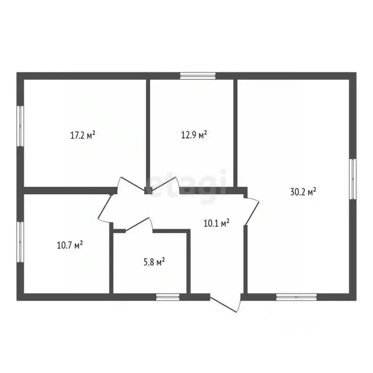 Дом в Воронежская область, Новоусманский район, с. Бабяково ул. ... - Фото 1