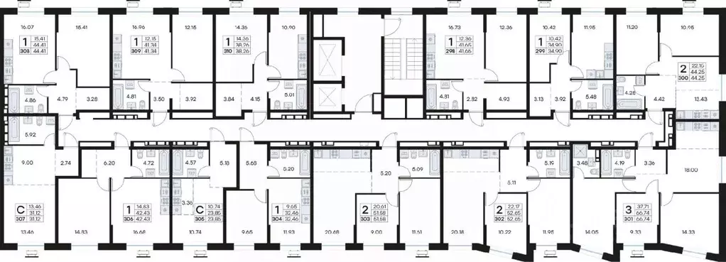 Студия Приморский край, Владивосток Клуб 25 жилой комплекс, 1 (31.12 ... - Фото 2