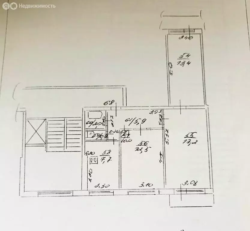 3-комнатная квартира: Новокуйбышевск, проспект Победы, 9 (60 м) - Фото 2