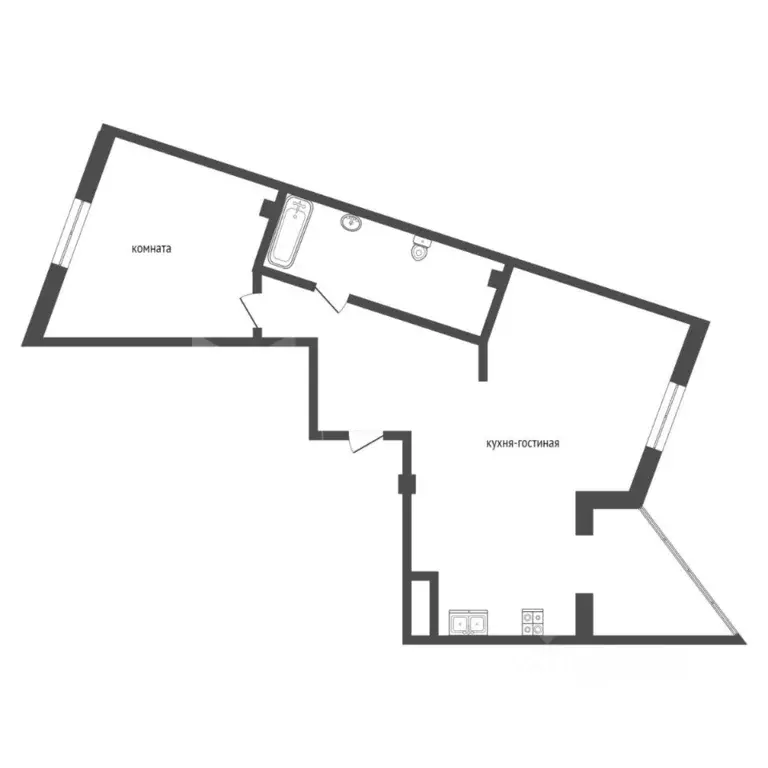 2-к кв. Тюменская область, Тюмень Широтная ул., 189к1 (69.9 м) - Фото 2