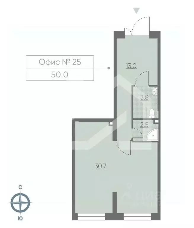 Помещение свободного назначения в Москва Производственная ул., 25 (50 ... - Фото 2