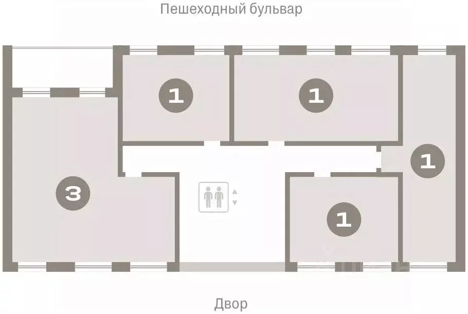 1-к кв. Свердловская область, Екатеринбург ул. Академика Ландау, 7Б ... - Фото 1