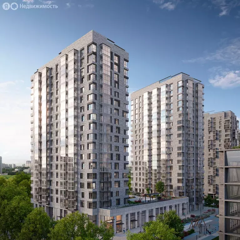 1-комнатная квартира: Казань, ЖК Счастье в Казани (42.48 м) - Фото 1
