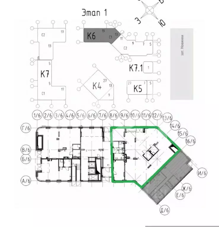 Помещение свободного назначения в Москва наб. Марка Шагала, 15к2 (206 ... - Фото 2