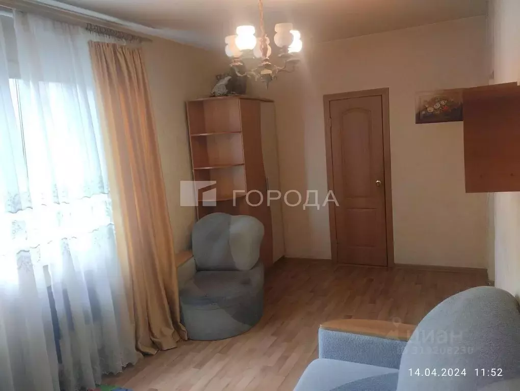 1-к кв. Новосибирская область, Новосибирск Рубежная ул., 5/1 (34.8 м) - Фото 1