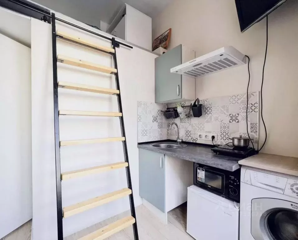 Студия Москва Херсонская ул., 37 (15.0 м) - Фото 1