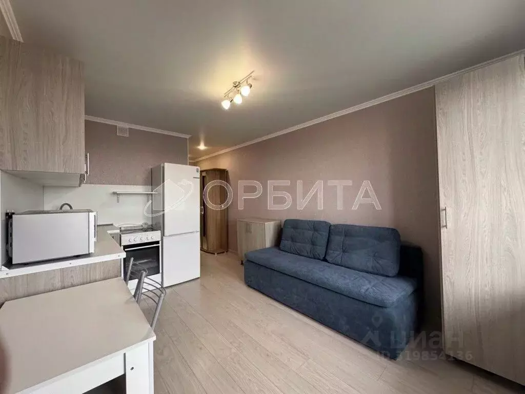 Студия Тюменская область, Тюмень ул. Тимофея Чаркова, 28 (20.5 м) - Фото 0