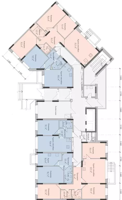 3-к кв. Удмуртия, Ижевск ул. Холмогорова, 89 (77.0 м) - Фото 2