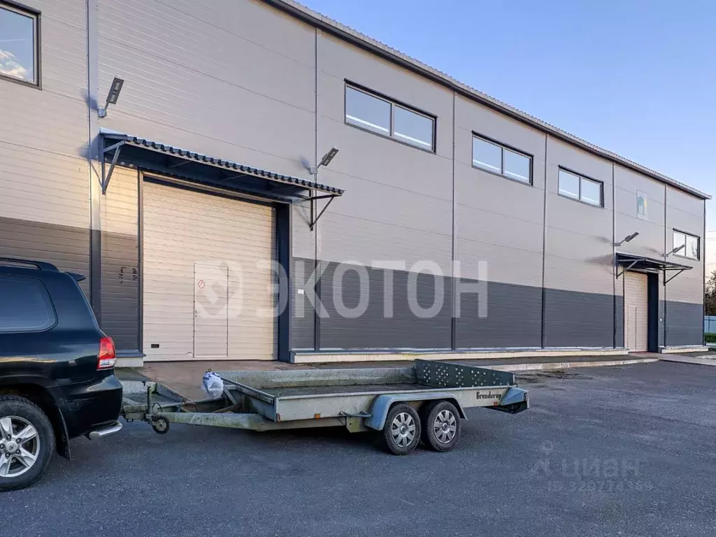 Склад в Ленинградская область, Ломоносовский район, Виллозское ... - Фото 1