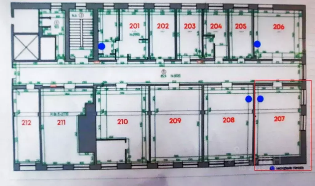 Офис в Самарская область, Самара ул. Антонова-Овсеенко, 44А (33 м) - Фото 1
