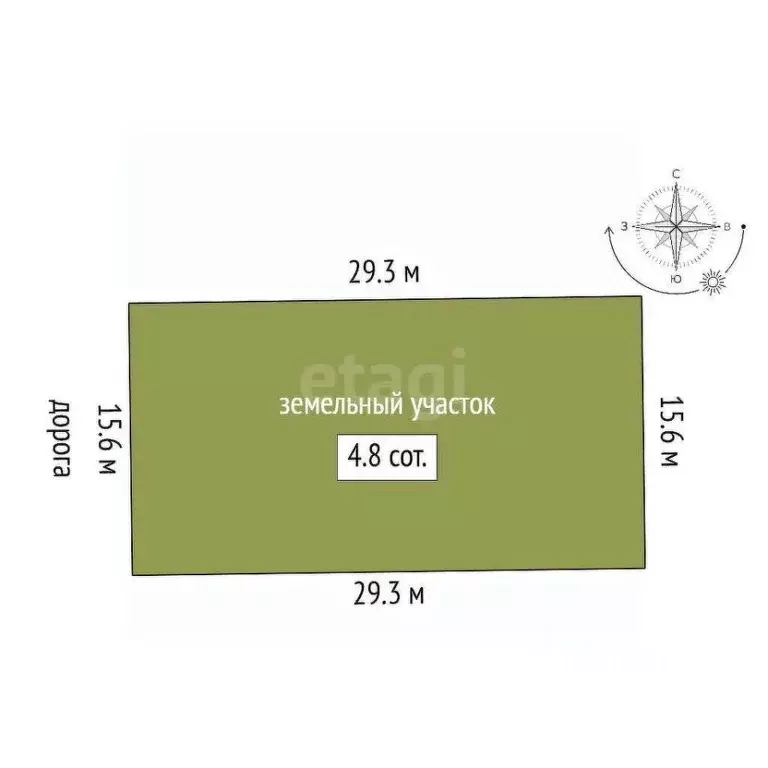 Участок в Ростовская область, Мясниковский район, Красный Крым хут. ... - Фото 1