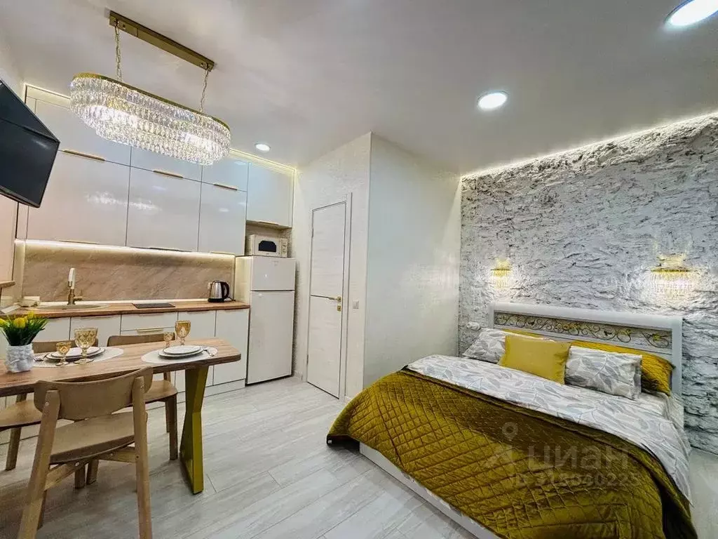 Студия Ставропольский край, Пятигорск ул. Анисимова, 8 (28.0 м) - Фото 1