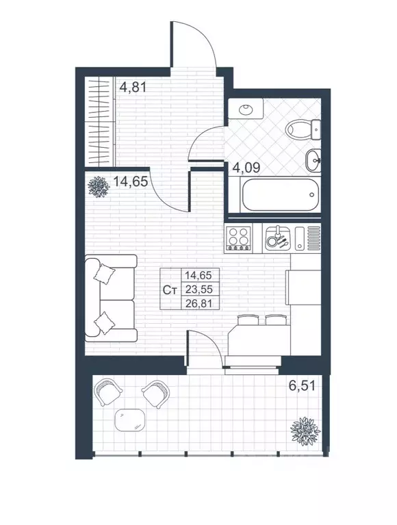 Студия Ленинградская область, Коммунар г. Гатчинский муниципальный ... - Фото 1