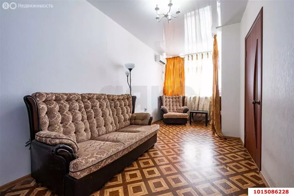 1-комнатная квартира: Краснодар, Фестивальный микрорайон, микрорайон ... - Фото 2