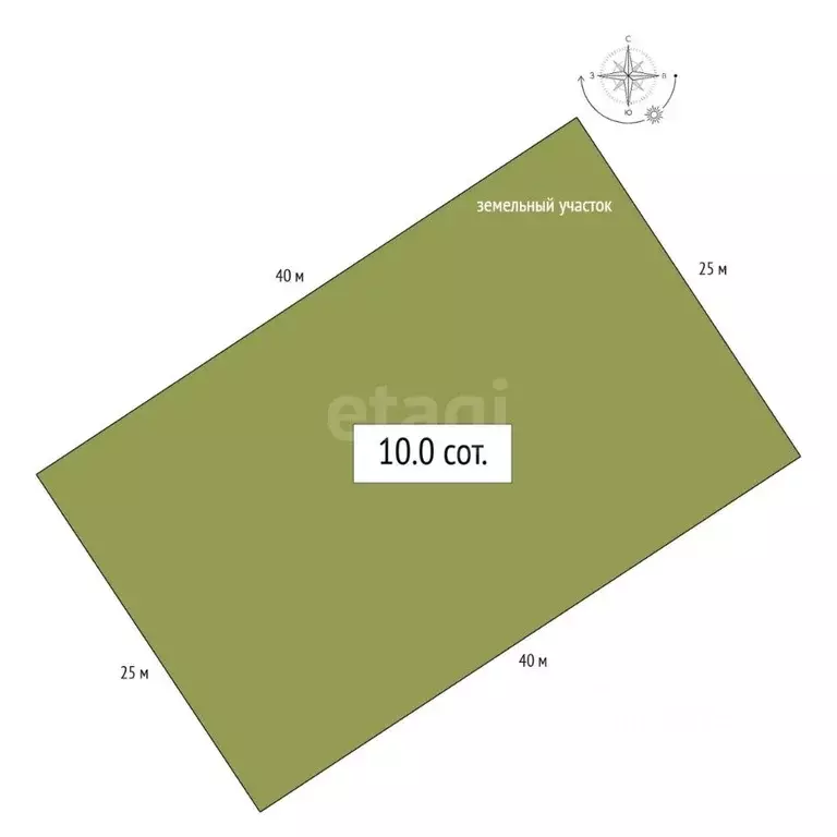 Участок в Алтай, Майминский район, с. Бирюля ул. Луговая, 8 (9.99 ... - Фото 2