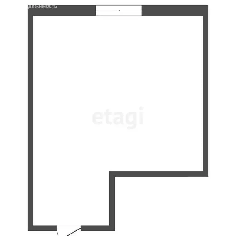 Квартира-студия: Падерина, Полевая улица, 2 (8.6 м) - Фото 1