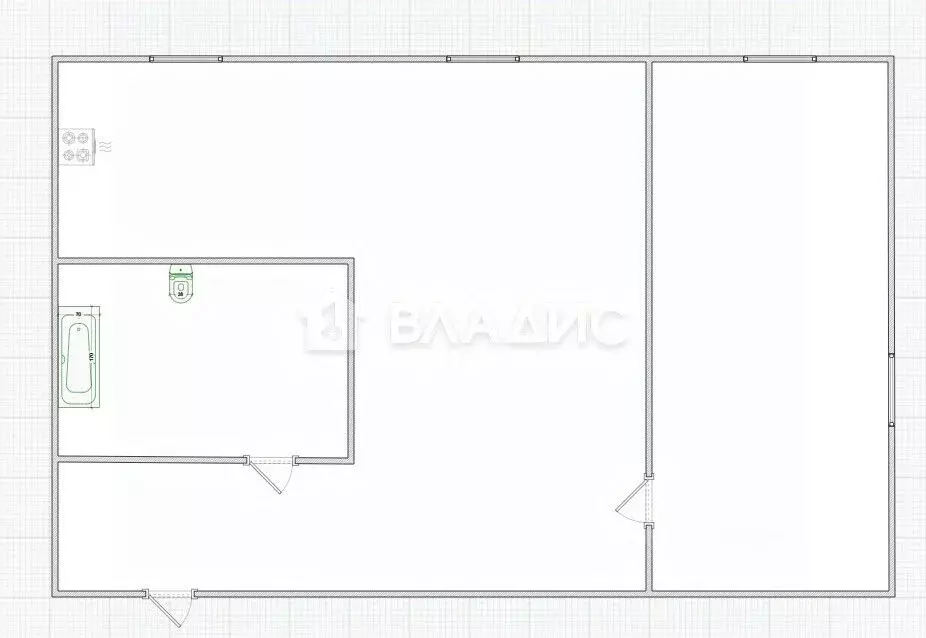 2-к кв. Пензенская область, Пенза ул. Пацаева, 7А (42.0 м) - Фото 2