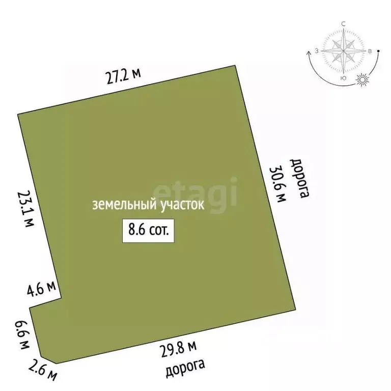 Участок в Костромская область, Галич  (8.58 сот.) - Фото 2