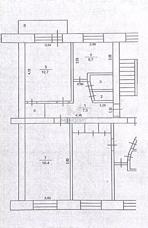 2-к. квартира, 48 м, 5/5 эт. - Фото 0