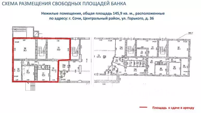 Помещение свободного назначения в Краснодарский край, Сочи Центральный ... - Фото 1