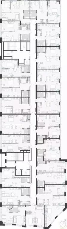Студия Приморский край, Владивосток ул. Нейбута (61.57 м) - Фото 1
