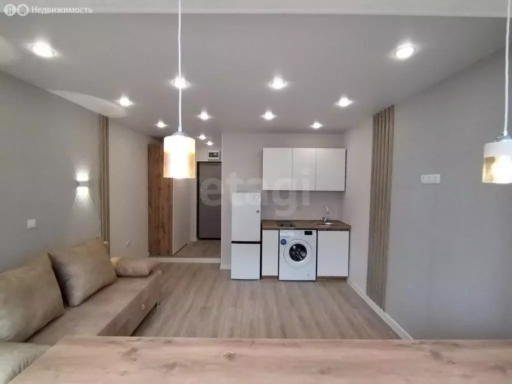 Квартира-студия: Тюмень, Олимпийская улица, 12 (15.7 м) - Фото 2