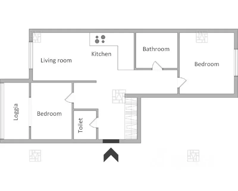 3-к кв. Москва Новоалексеевская ул., 16к3 (76.0 м) - Фото 0