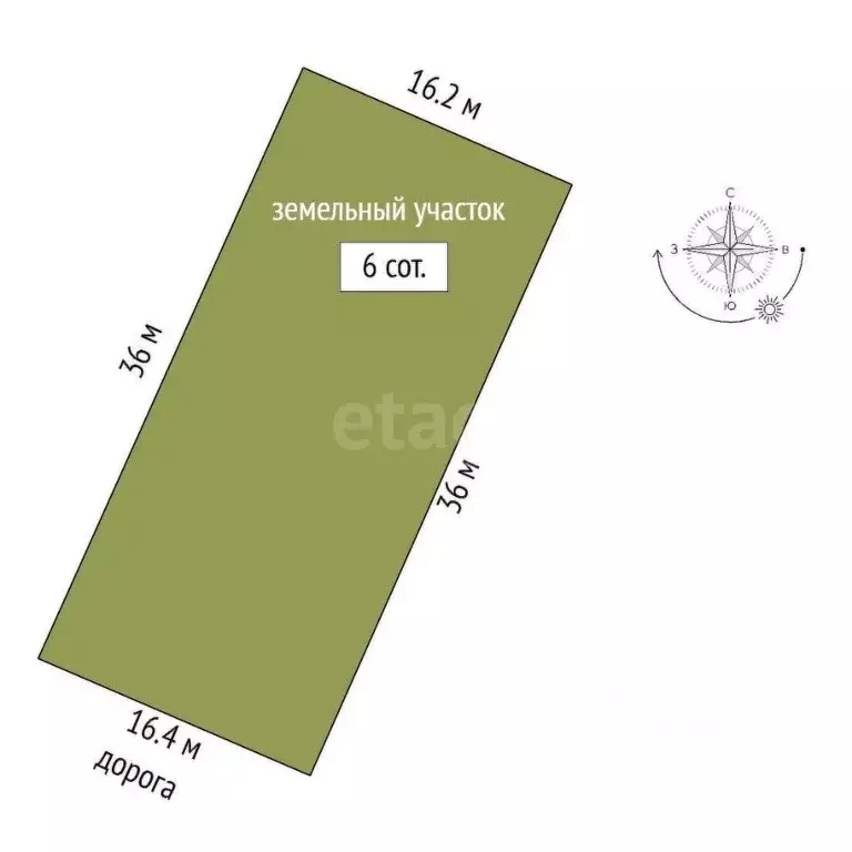 Участок в Крым, Ленинский район, Семисотское с/пос, с. Каменское ул. ... - Фото 2