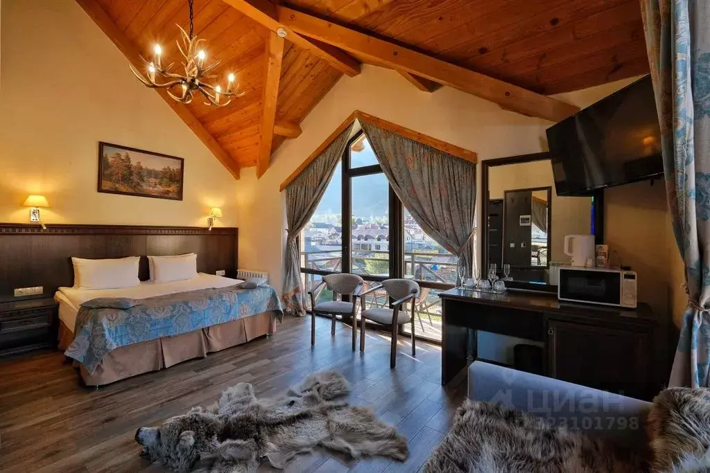 Комната Карачаево-Черкесия, Зеленчукский район, с. Архыз ул. Ленина, ... - Фото 2