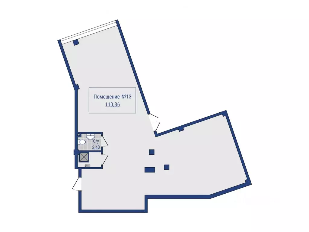Помещение свободного назначения в Челябинская область, Челябинск ул. ... - Фото 1
