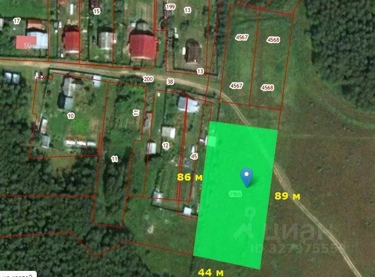 Участок в Тверская область, Калининский муниципальный округ, д. ... - Фото 2