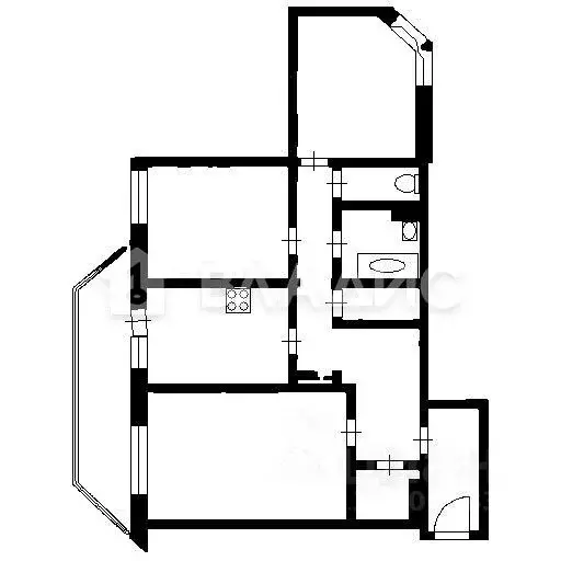3-к кв. Московская область, Пушкино проезд 2-й Фабричный, 16 (104.0 м) - Фото 2