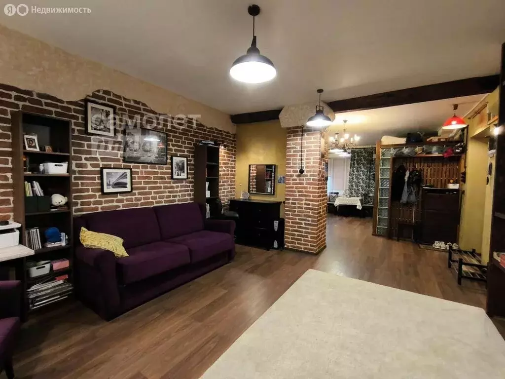 1-комнатная квартира: Санкт-Петербург, Калужский переулок, 9 (47.3 м) - Фото 2