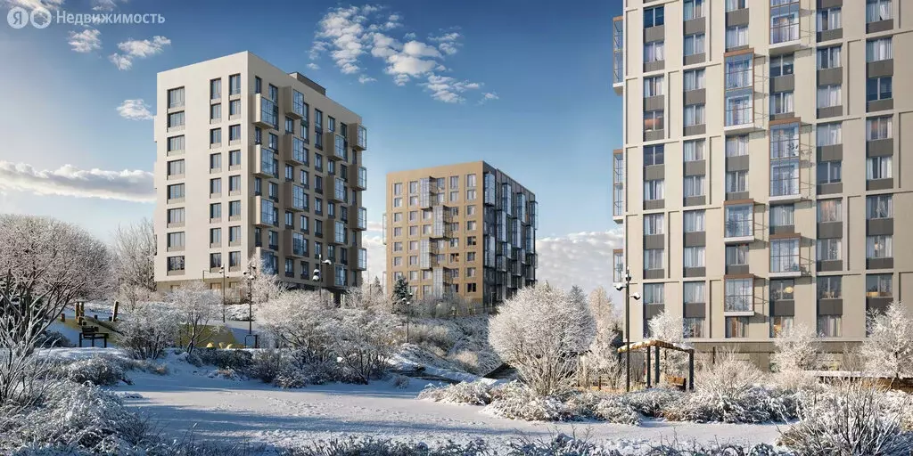 3-комнатная квартира: Корсаков, ЖК Сердце Сахалина (66.91 м) - Фото 1