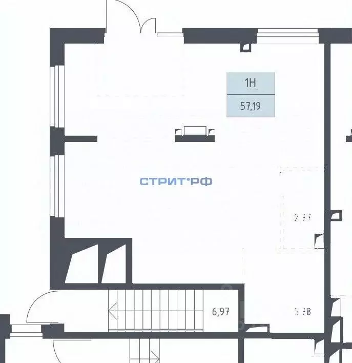 Помещение свободного назначения в Москва ул. Красовского, 2к2 (57 м) - Фото 2
