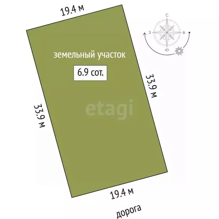 Участок в Тюменская область, Тюменский район, д. Елань ул. Тисовая ... - Фото 1
