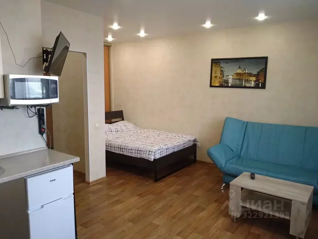 Студия Тюменская область, Тюмень ул. Беляева, 35к1 (30.0 м) - Фото 1